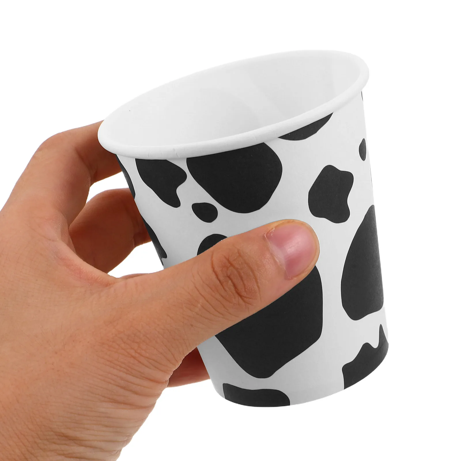 

60Pcs Cow Print Paper Cups Disposable Farm Paper Cups Party Supplies Birthday Baby Shower Western Theme Decorations