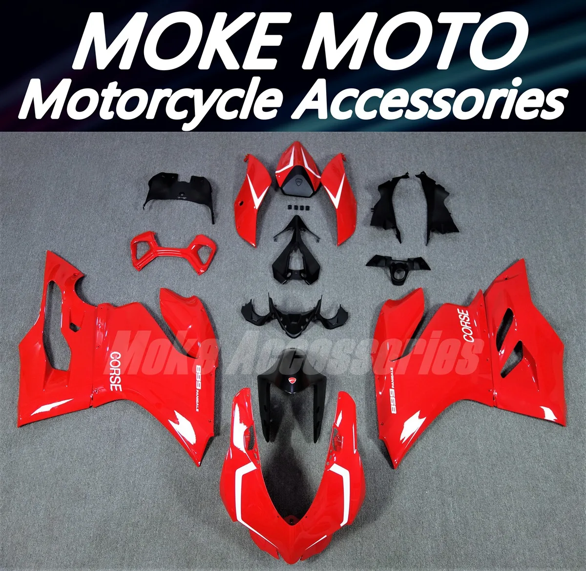 

Motorcycle Fairings Kit Fit For Panigale 899 1199 2012 2013 2014 Bodywork Set High Quality ABS Injection New Red