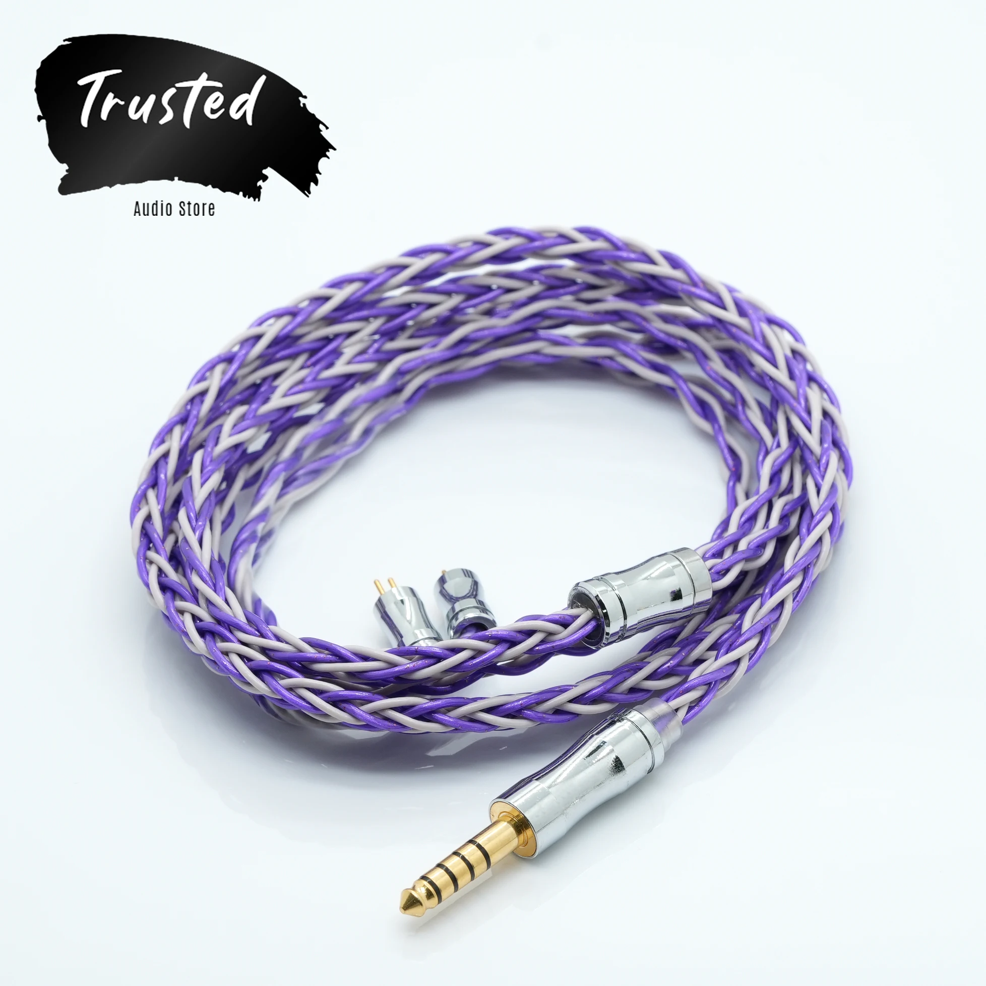 

Trusted F Cable High purity silver palladium + electromagnetic 7N OCC IEM Cable MMCX/0.78 2pin/miniXLR/3.5mm