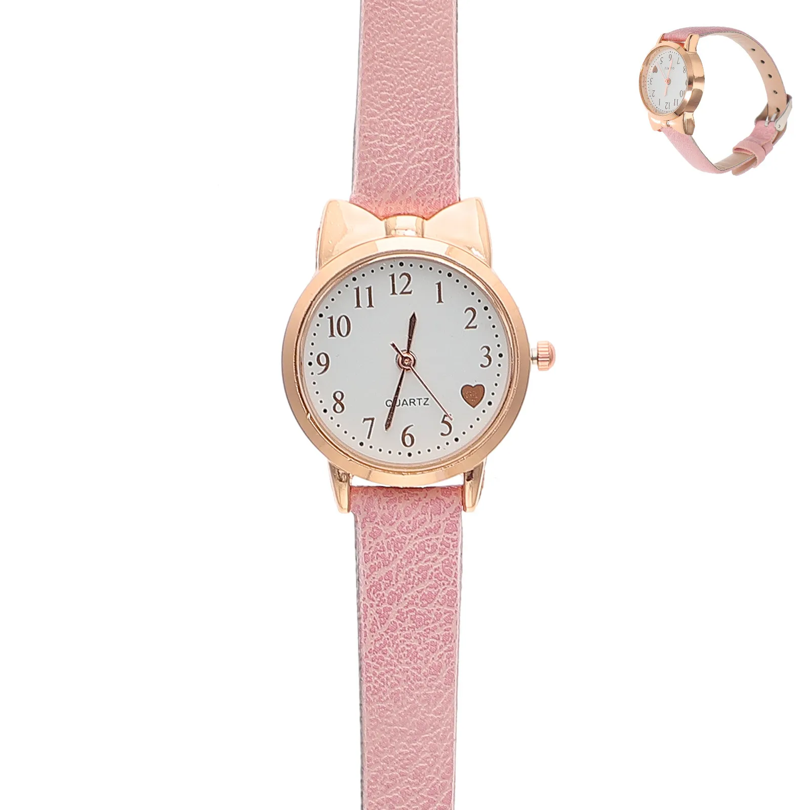 

Светящиеся кварцевые часы для детей, девочек, регулируемые светящиеся детские наручные часы, подарок на день рождения, Рождество, легко читаемый циферблат, милые аналоговые часы