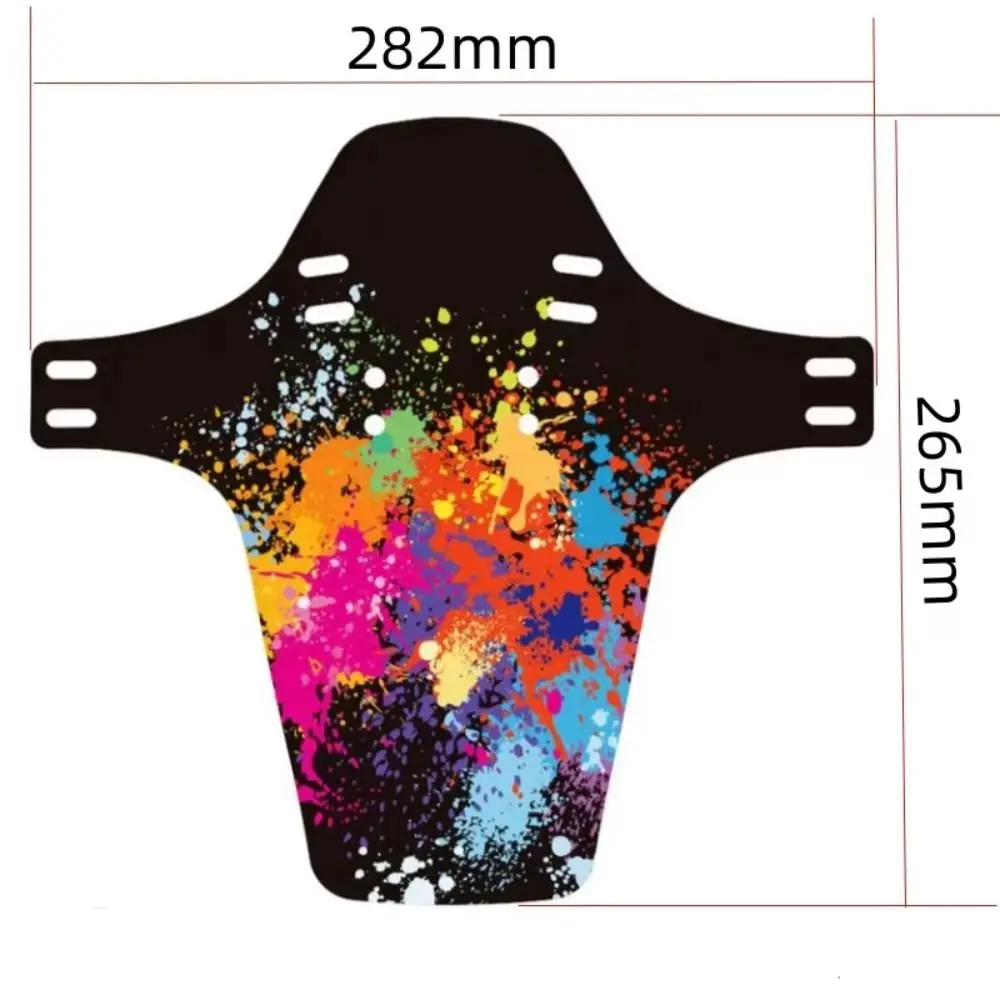 New PP Bike Mudguard Multicolor Waterproof Mud Guard Ride Fender Bicycle Accessories