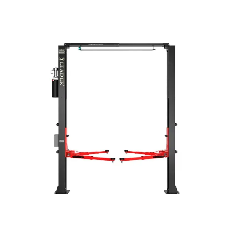 LEADER Tech. L24CE-1-2 Low Price Electrical Release 4Ton Hydraulic Two Post Multi-Voltage 18-Month Warranty Car Lift
