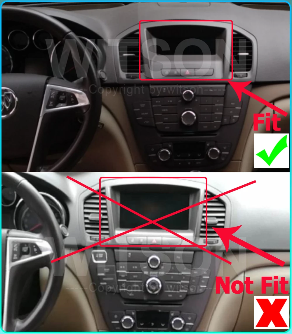 Ultra Slim CarPlay FM MP3 MP4 Stereo For Opel Insignia 1 Vauxhall Insignia Buick Regal 2008- 2013 Andrioid Stereo GPS Navigation