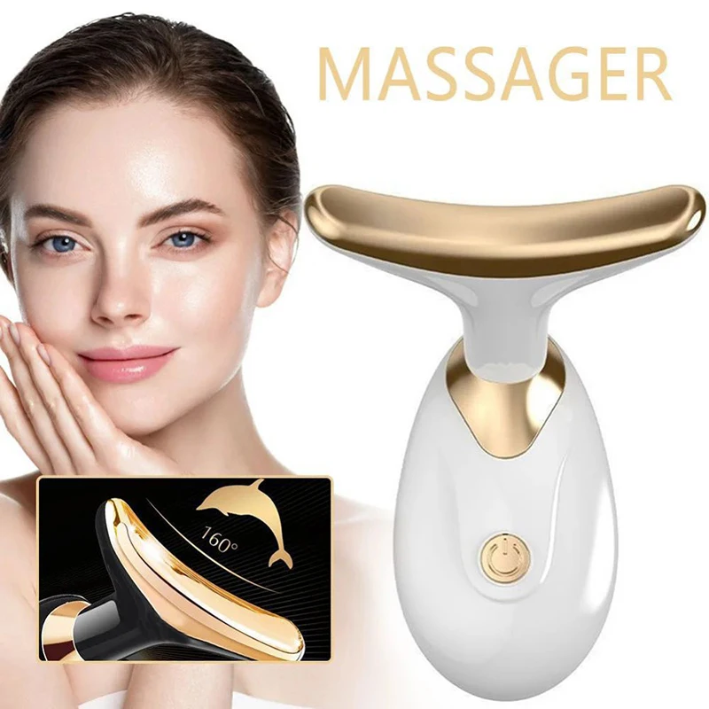 Face Machine Neck Lifting Beauty Device Anti Wrinkle Facial Massager Skin Rejuvenation Thin Double Chin Vibrator Dropshipping