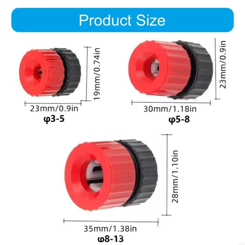 3pcs 3-13 mm arresto regolabile per trapano per trapano pezzi trapano in plastica