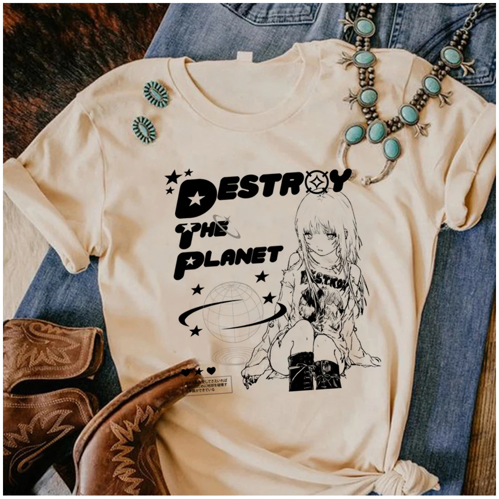 

Y2k Tops top women designer anime harajuku Tee female y2k clothing