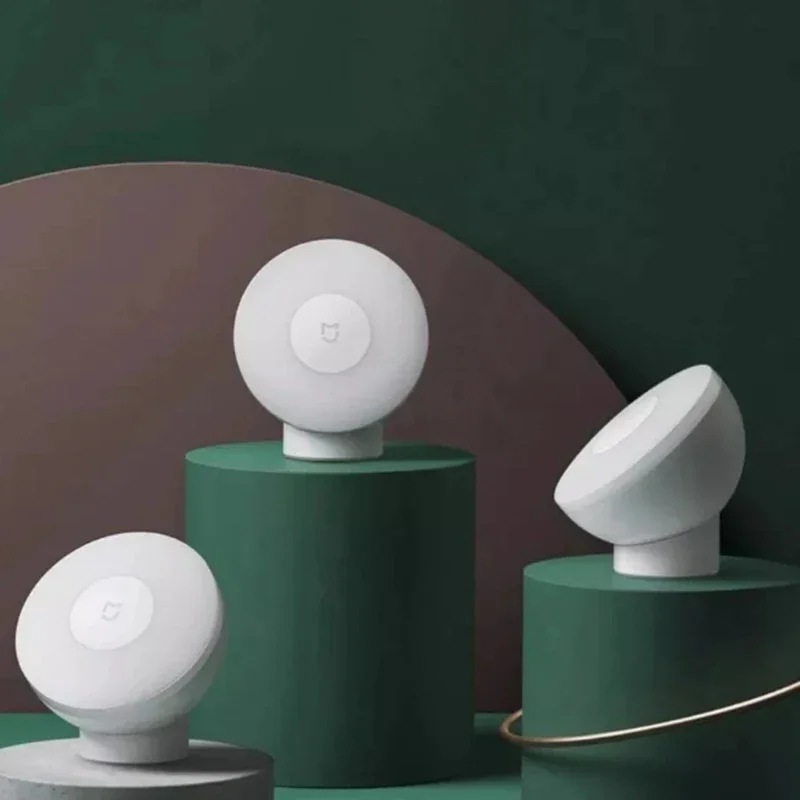 XIAOMI-Veilleuse avec détecteur de mouvement, luminosité réglable, capteur de lumière humaine intelligent, lampe de chambre originale, 2 versions, ata jia