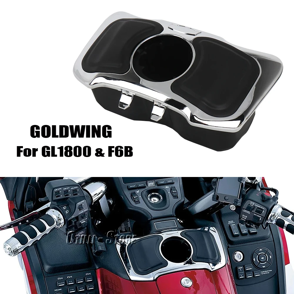 Motorcycle Accessories For Honda Gold Wing GL1800 GL 1800 GOLDWING F6B 2012-2017 Chrome or Black Glove Box Cubby Kit