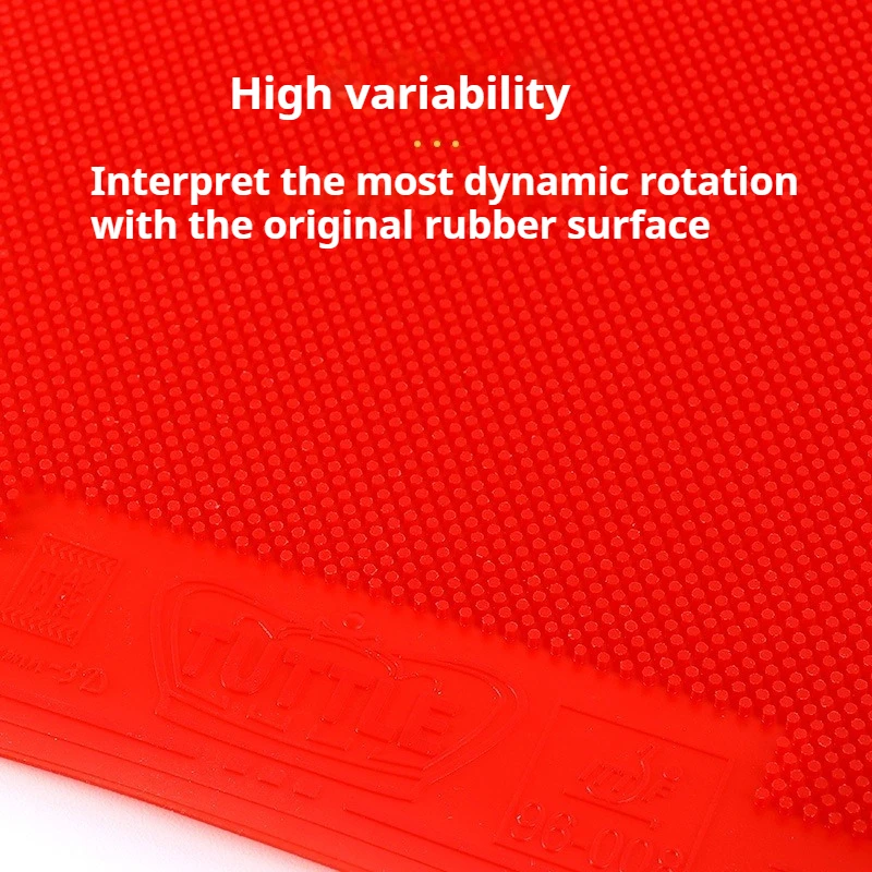 TUTTLE Autumn 3D Table Tennis Rubber OX Long Pips Unpredictable Spin Durable Ping Pong Rubber Without Sponge ITTF Approved image 3
