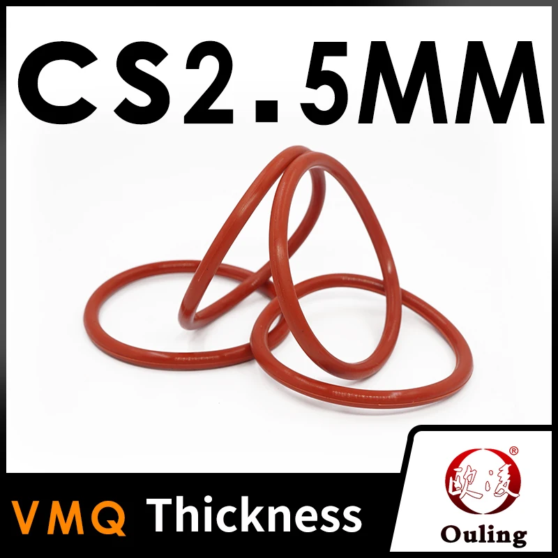 O-Ring Csmm Red Vmq…