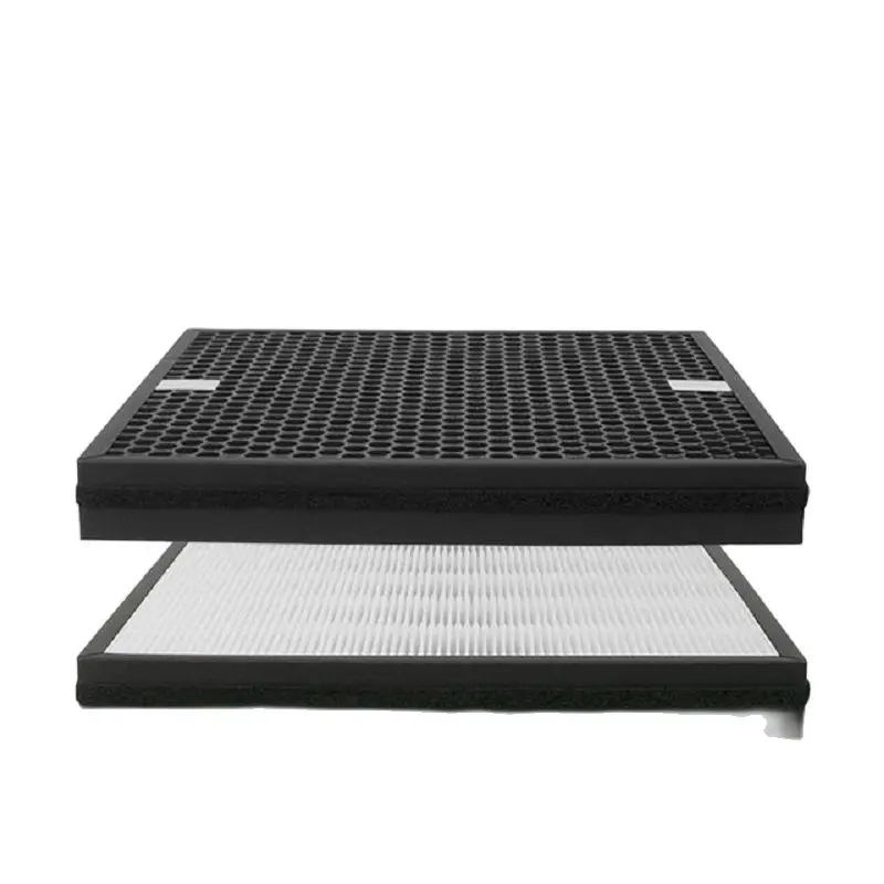 فلتر مخصص لتنقية الهواء HEPA + الكربون المنشط مركب متعدد الوظائف فلتر 300*285*25 مللي متر منقي هواء منزلي لتنقية الهواء