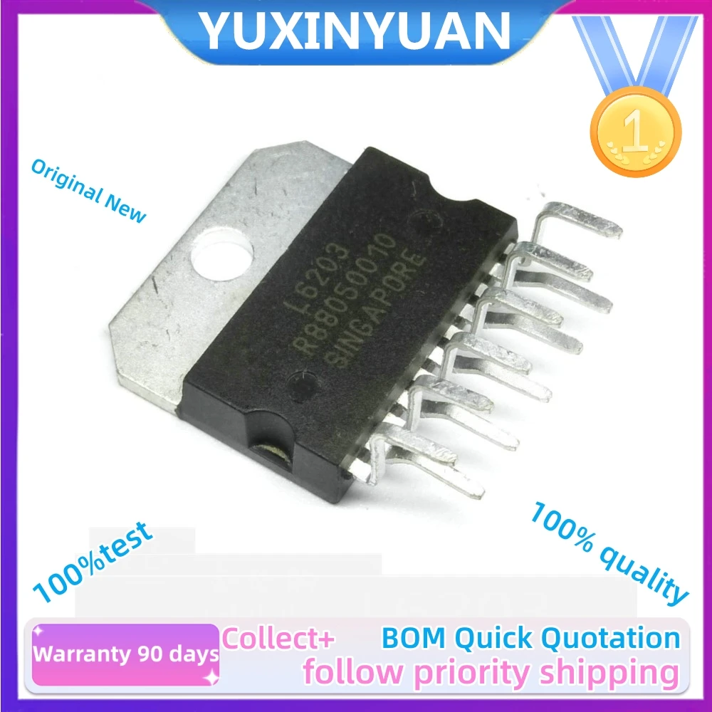 5PCS/LOT L6203 6203 ZIP ZIP-11 Stepper Motor Driver Chip Driver IC YUXINYUAN IN STOCK 100%Test 