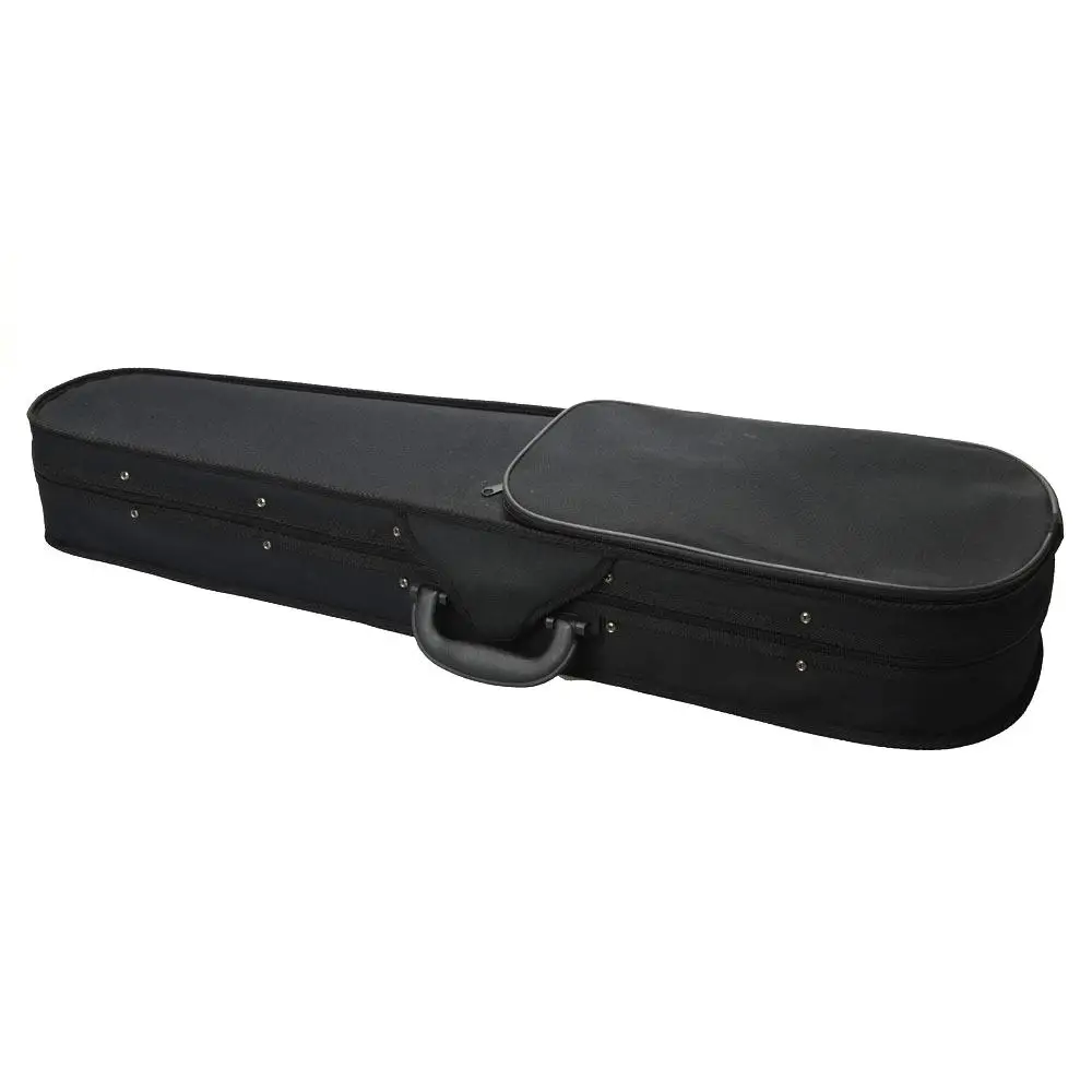 Triangle-Shaped Black Oxford Fabric for violin Case - Durable & Stylish