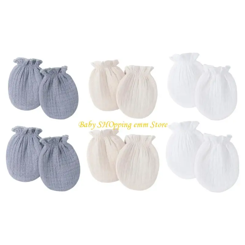 

23GD варежки без царапин, хлопковые перчатки, варежки для рук, варежки для малышей для мальчиков и девочек