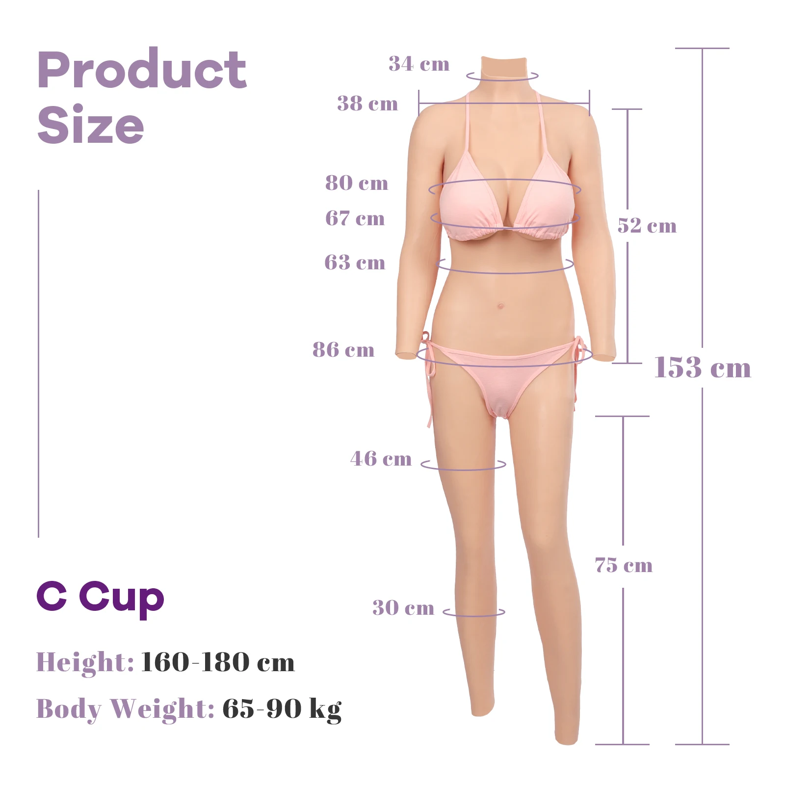 CYOMI Fake Boobs Silicone Bodysuit Realistic Vagina Breast Form Artificial Big Chest Tits Sissy Transgender Cosplay Costumes