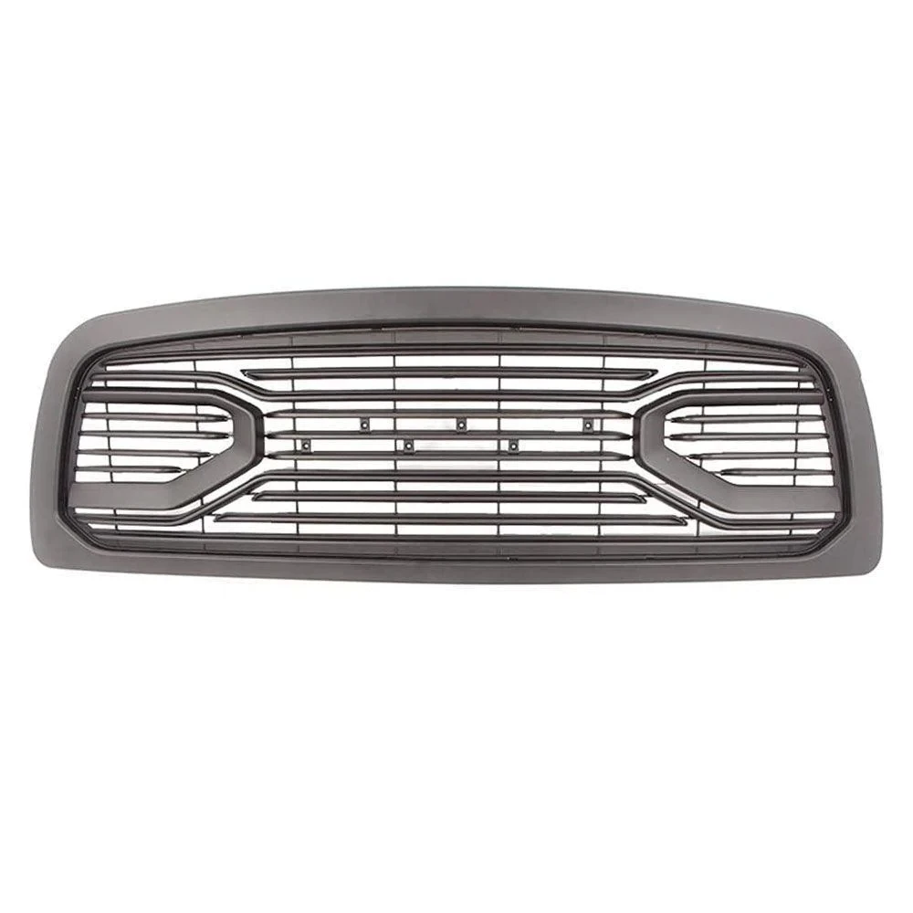 

Big Horn Martin Style Aftermarket Front Grill With Letters Matte Black Grills for RAM 1500 2009 2010 2011 2012