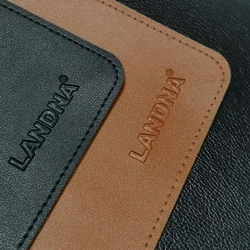 Double Sided Leather Mouse Pad Custom logo Large Size Anti Slip Waterproof Easy To Clean Desk Mat Ergonomics Wear Resistant Gift