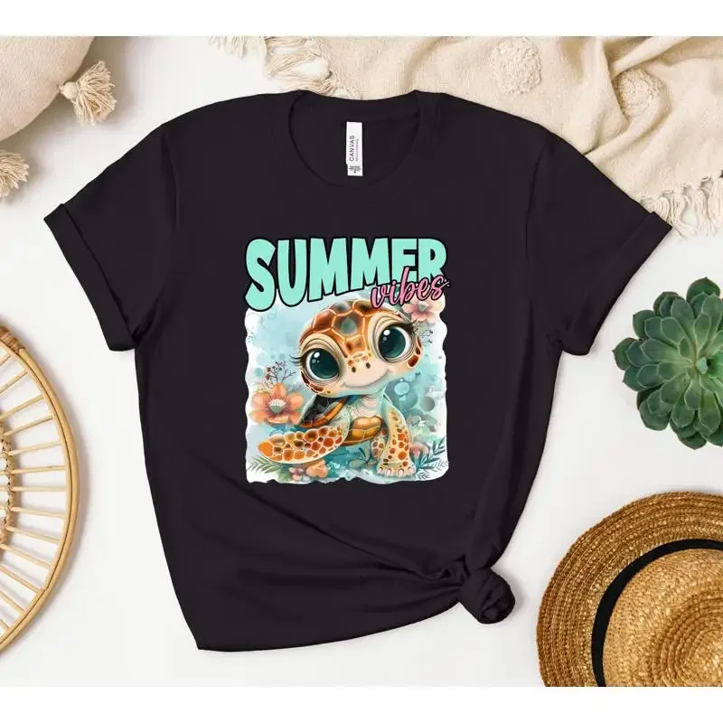 

Летняя рубашка, пляжные рубашки, милая футболка для женщин, футболка для отдыха, одежда для девочек, подарки