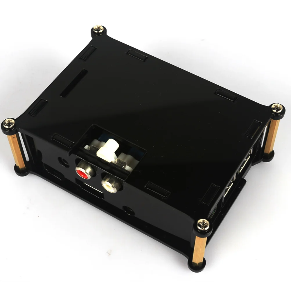 

Dac Audio Sound Card Acrylic Case For 2 + Lightweight Durable Protector 2 B+ Cover Compatible