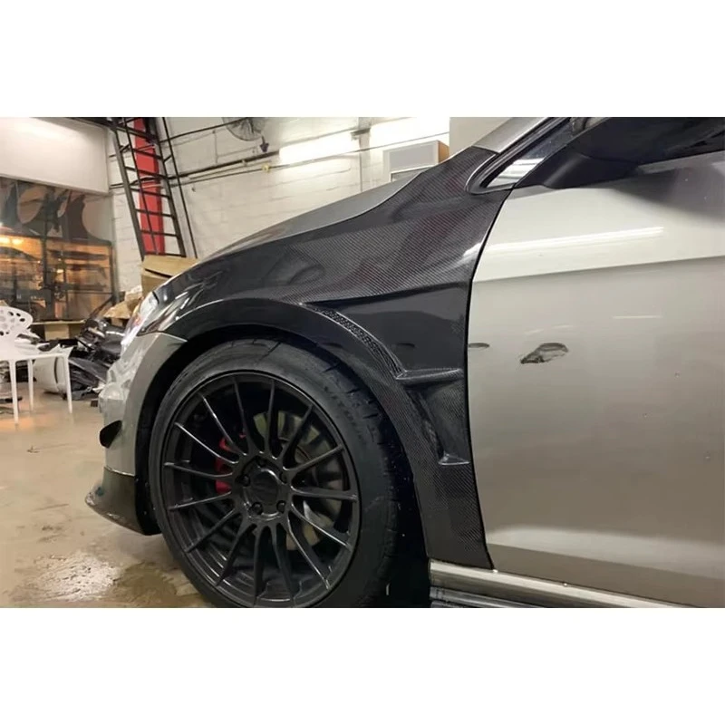

Carbon Fiber Car Front Bumper Side Fenders Flares for VW Golf 7 MK7 GTI Body Kits