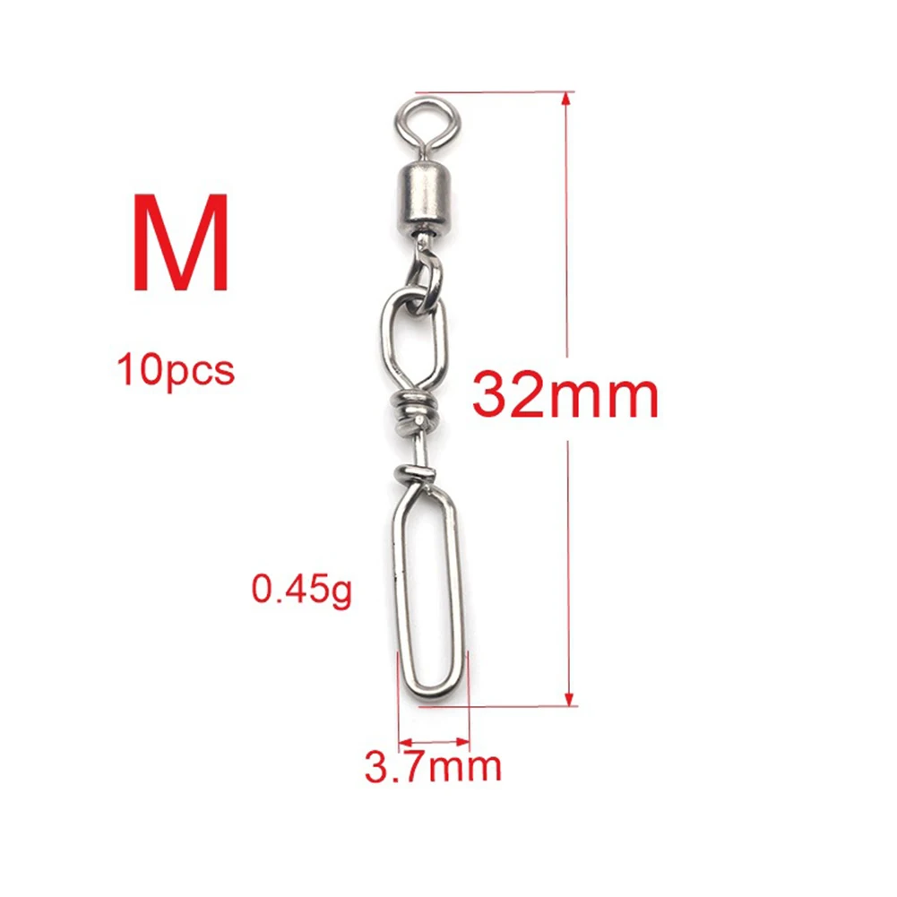 M May Be Slightly Different From The Pictures Shown On Websnector Tackle Tool Rolling Swivel For Fishhook Lure Fishing Accessory