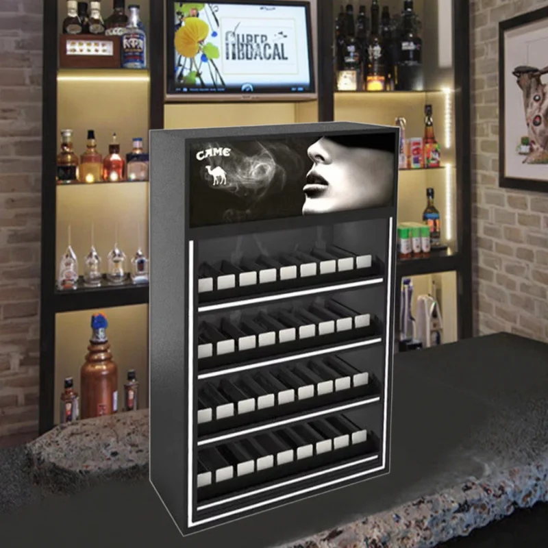 custom.High-Security Multi- Shelf Floor-Standing Lockable Display Cabinet Storage Shop Display Racks
