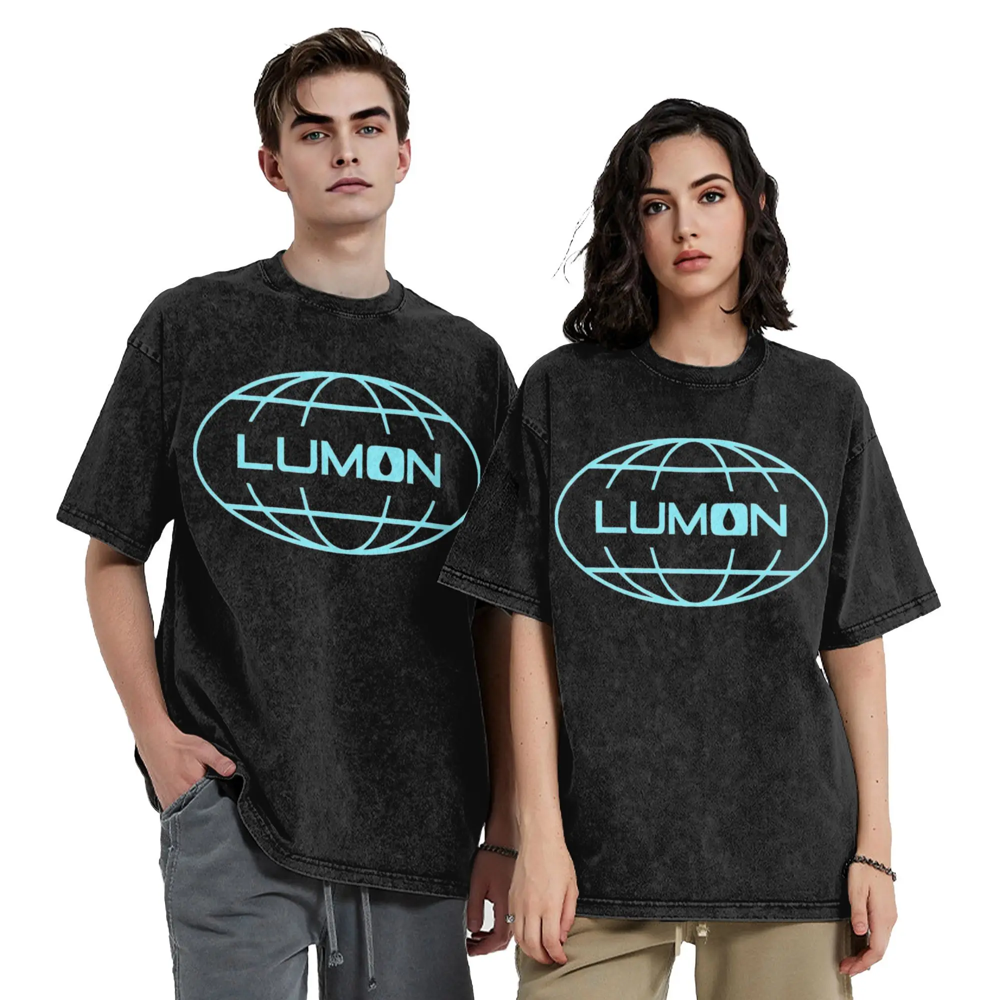 Men Women Lumon Macrodata Refinement T Shirt Printed Cotton Washed  Harajuku Outfit Tees