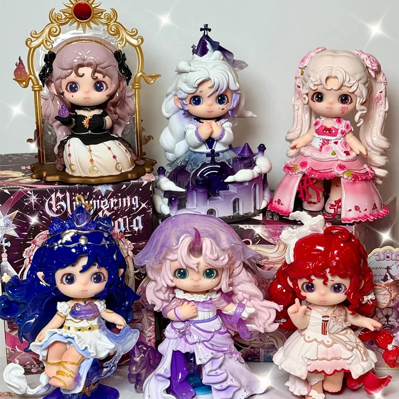 

Joy Glimmering Gala Series слепая коробка Kawaii Joy Princess аниме куклы фигурки сумка-сюрприз настольный орнамент модель игрушки