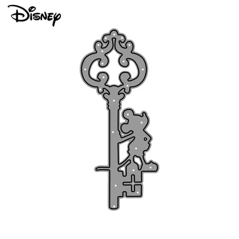 Disney Mouse Vintage Key Metal Cutting Dies Cartoon Mickey Mouse Die Cuts for Scrapbooking Paper Crafting Card Making New 2022