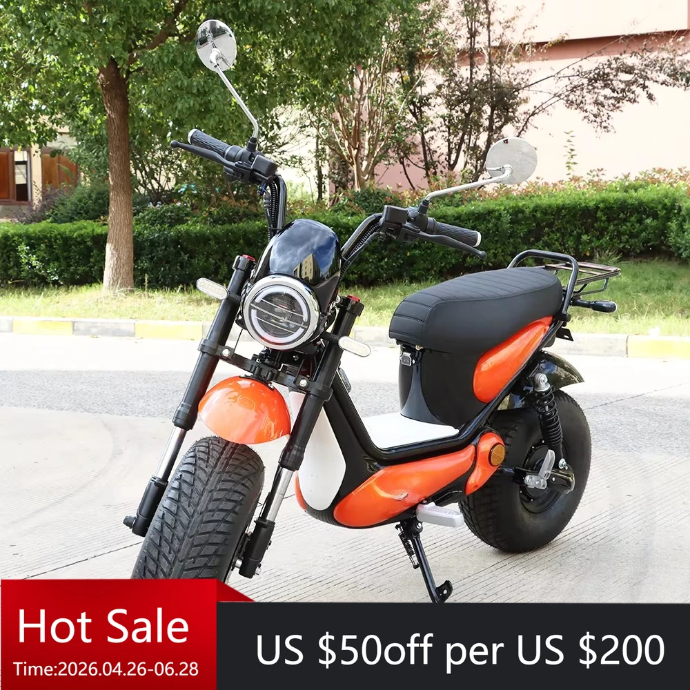 

New 1500W electric street bike motorcycle with large size thick tires, grip and 45 km/h speed stability