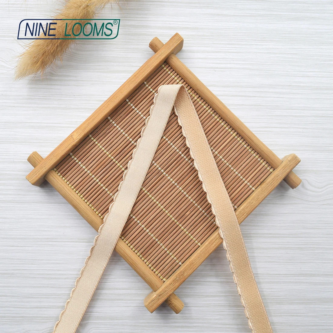 NINE LOOMS Picot BH-Träger, elastisches Band, 3/8 Zoll, 1/2 Zoll, 5/8 Zoll, 10 mm, 13 mm, Schulterband, Unterwäsche, Dessous, Herstellung, Nähbesatz, 2 5 10 Yard – Detail 8
