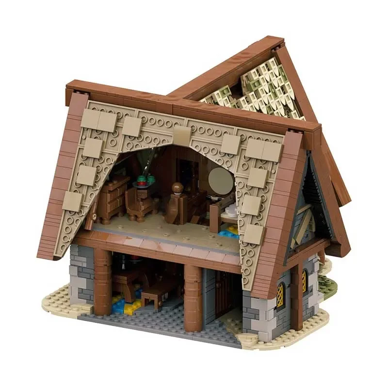 Kasteel Model Moc Bouwstenen Skyrim Whiterun Breeze Huis Model Technologie Baksteen DIY Assemblage Constructie Speelgoed Vakantiecadeaus