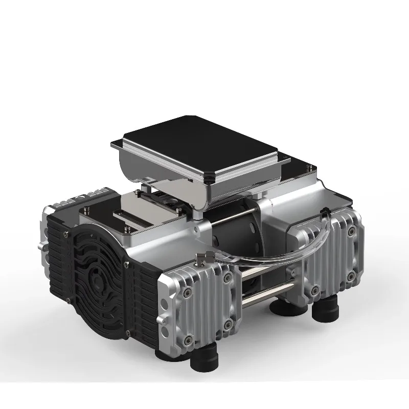 

100% Oil-Less Mini Electric Piston Air Compressor Pump Two-Stage Silent Motor Customizable for Machining Applications