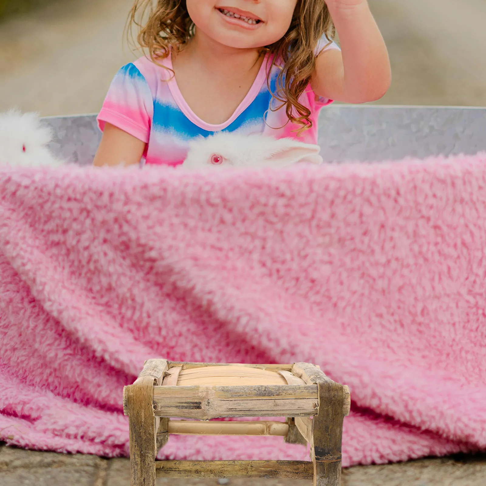 子供用小型竹製スツール-環境に優しい軽量で安定したステップスツール-シンクアクセス用-足置き台-靴交換用