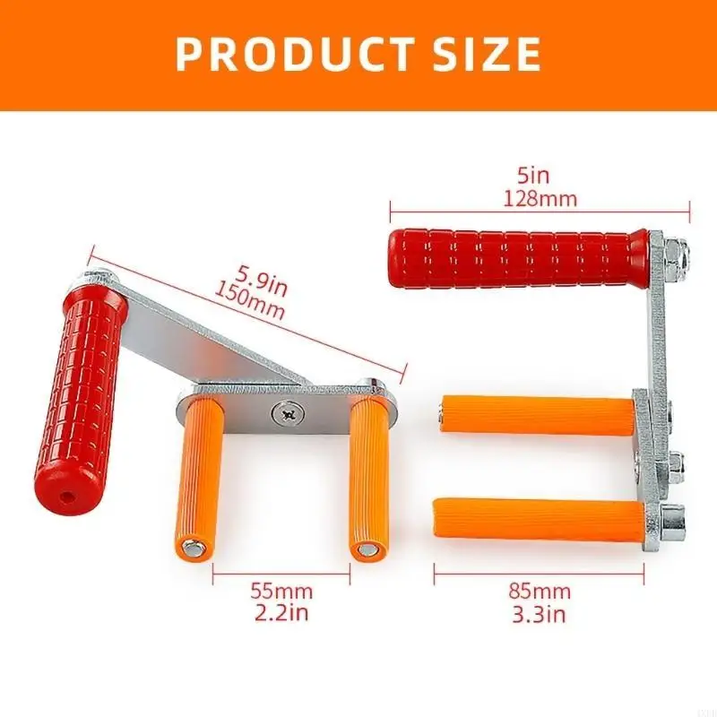 4XFD Multifunctional Panel Lifting Clamp Adjustable Forces Carriers for Safe Handling of Plasterboard Glass & Heavy Objects