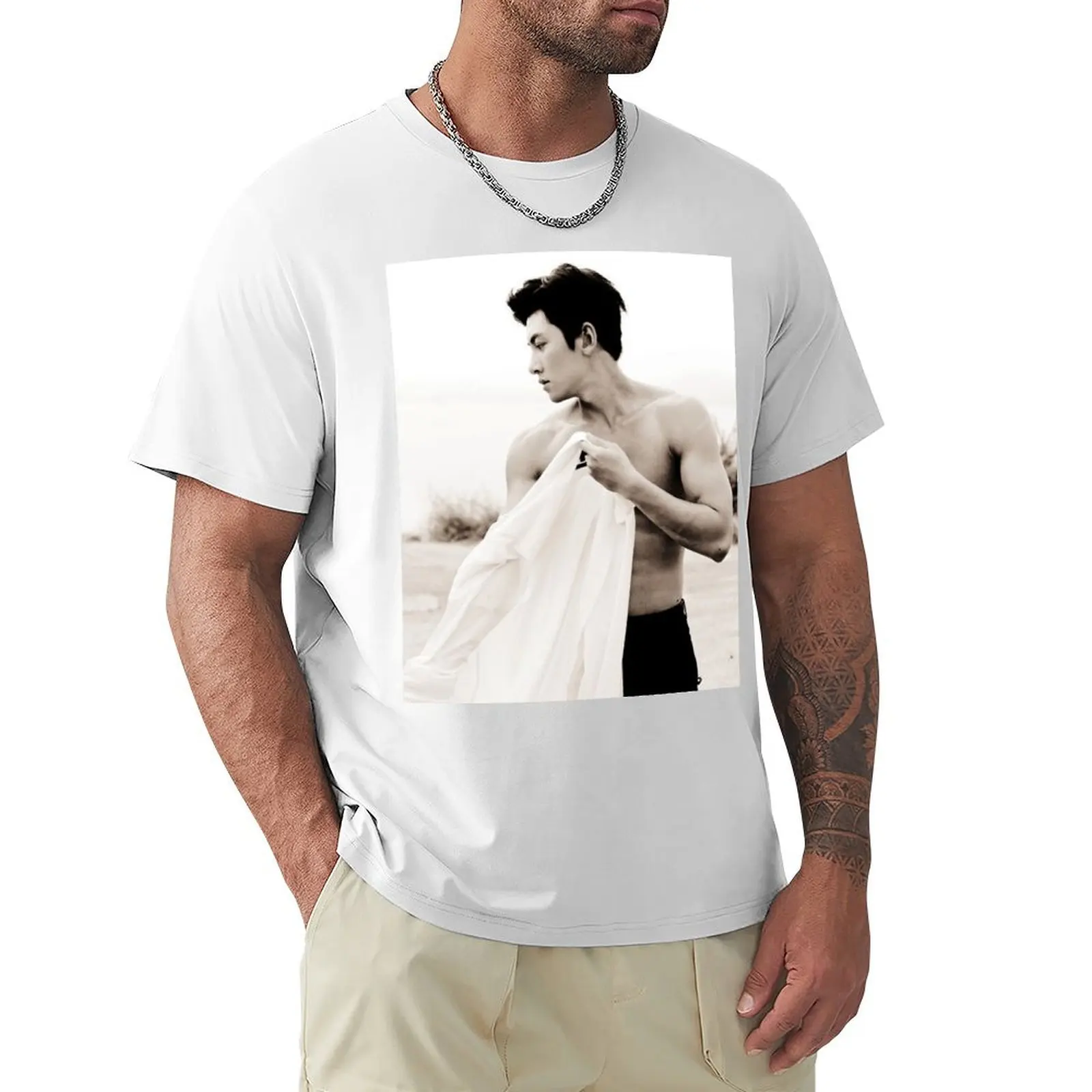 Ji chang wook hot T-Shirt funnys sublime t shirt for men