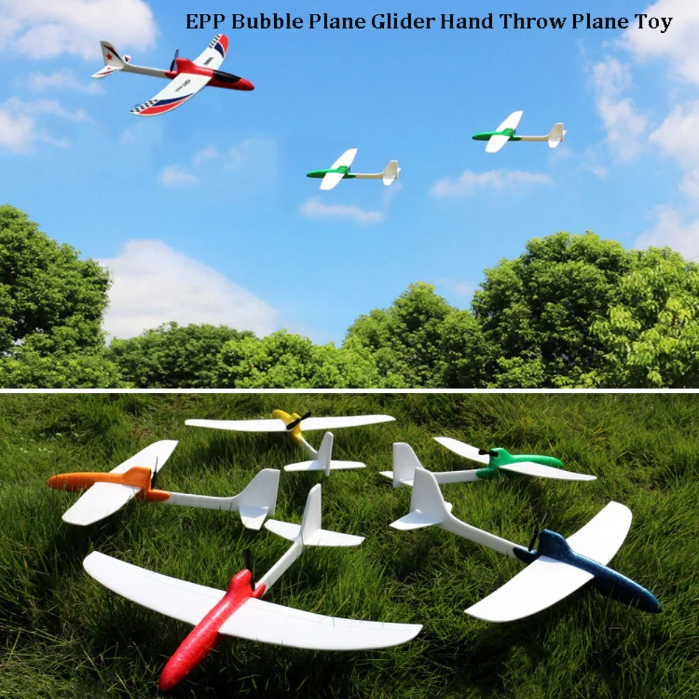 

Popular PP Foam Double Wing Airplane Ligthweight Red&Blue EPP Bubble Plane High Quality Fixed Wing Glider for Outdoor
