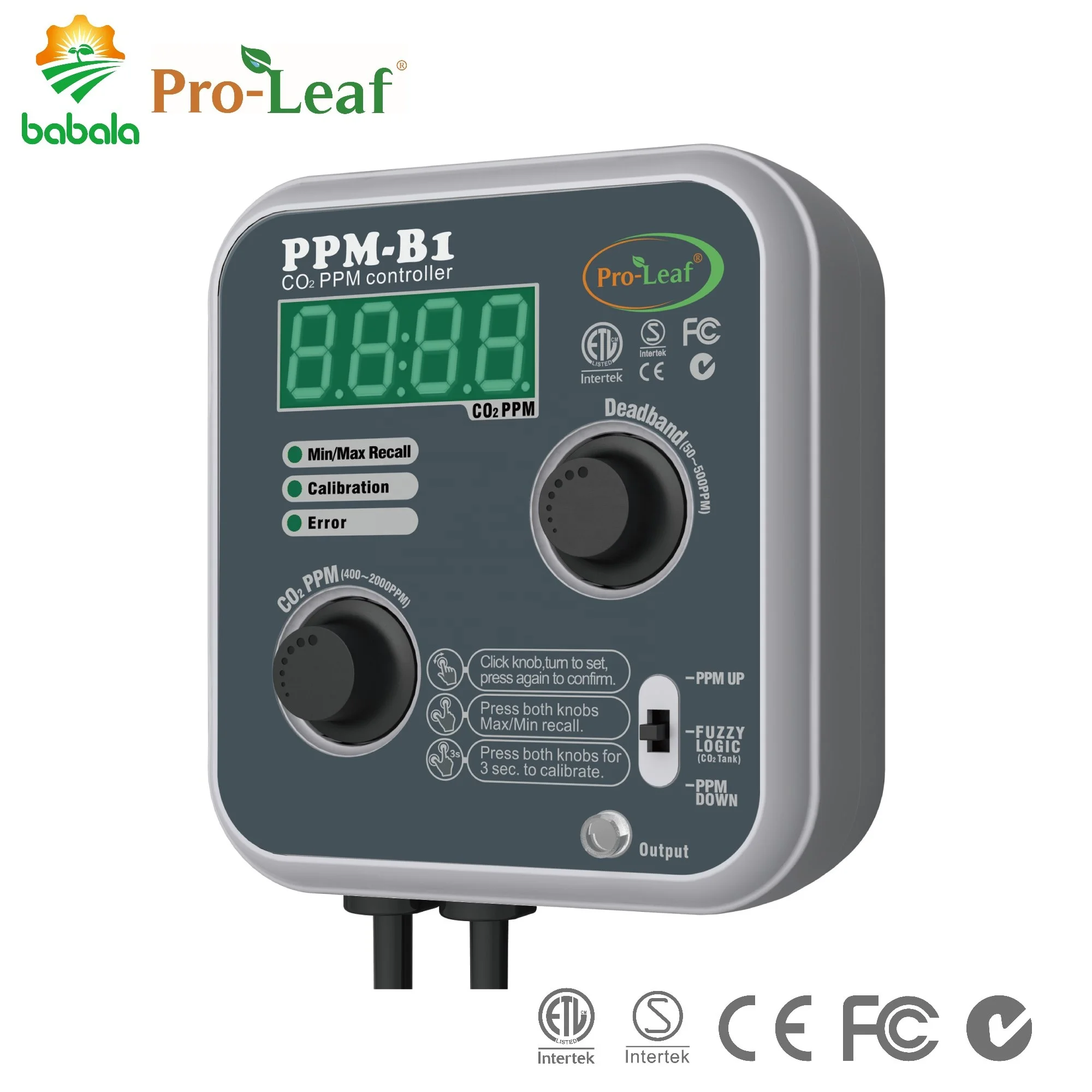 وحدة تحكم TLF Pro-Leaf Fuzzy Logic PPM-B1 CO2