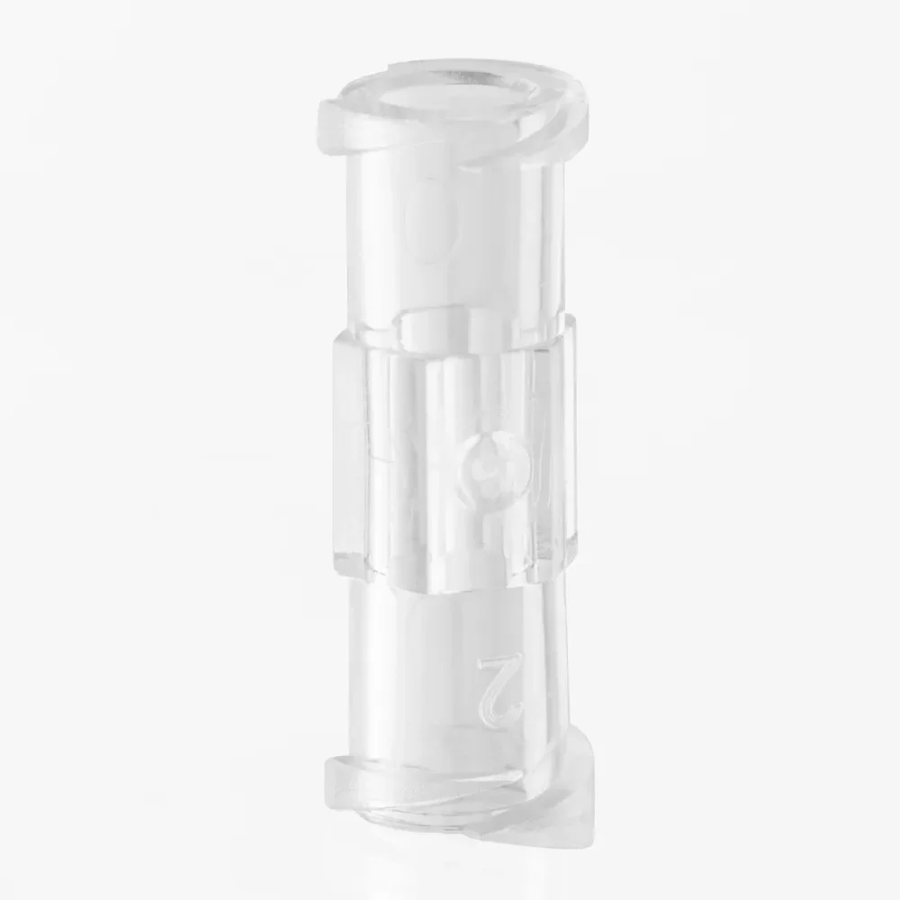 Pp Material Durable Thread The Latest Professional Independent Packaging Aseptic Treatment Injection Syringe Connector 1Pcs/Bag