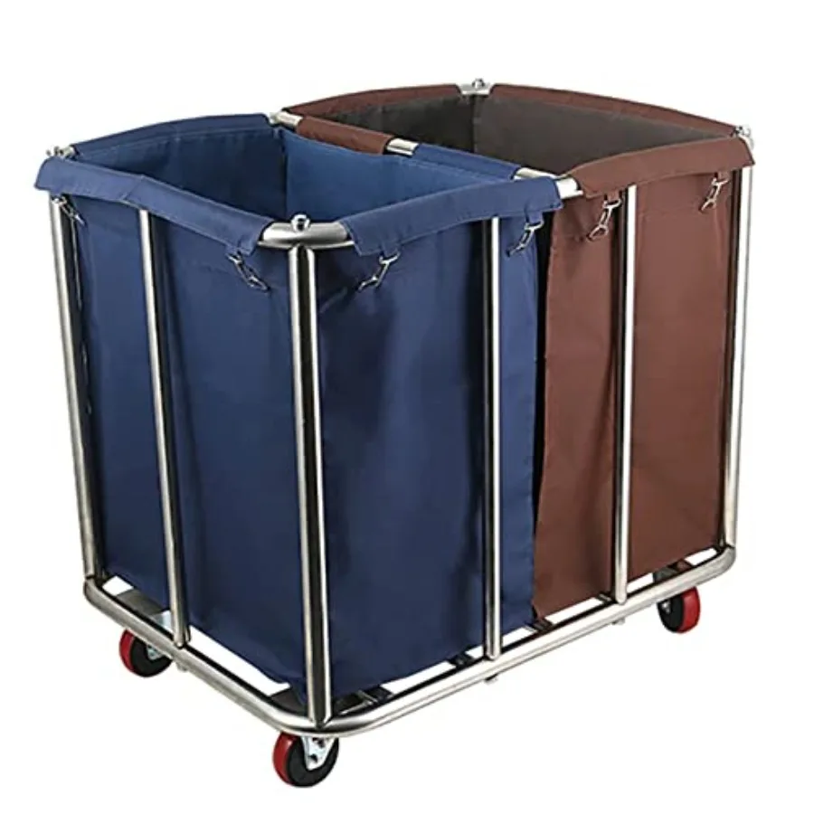 

Rolling Laundry Basket, Hampers with WheelsLaundry Sorter Cart on Wheels Commercial Laundry Trolley Heavy Duty Laundry Cart wit