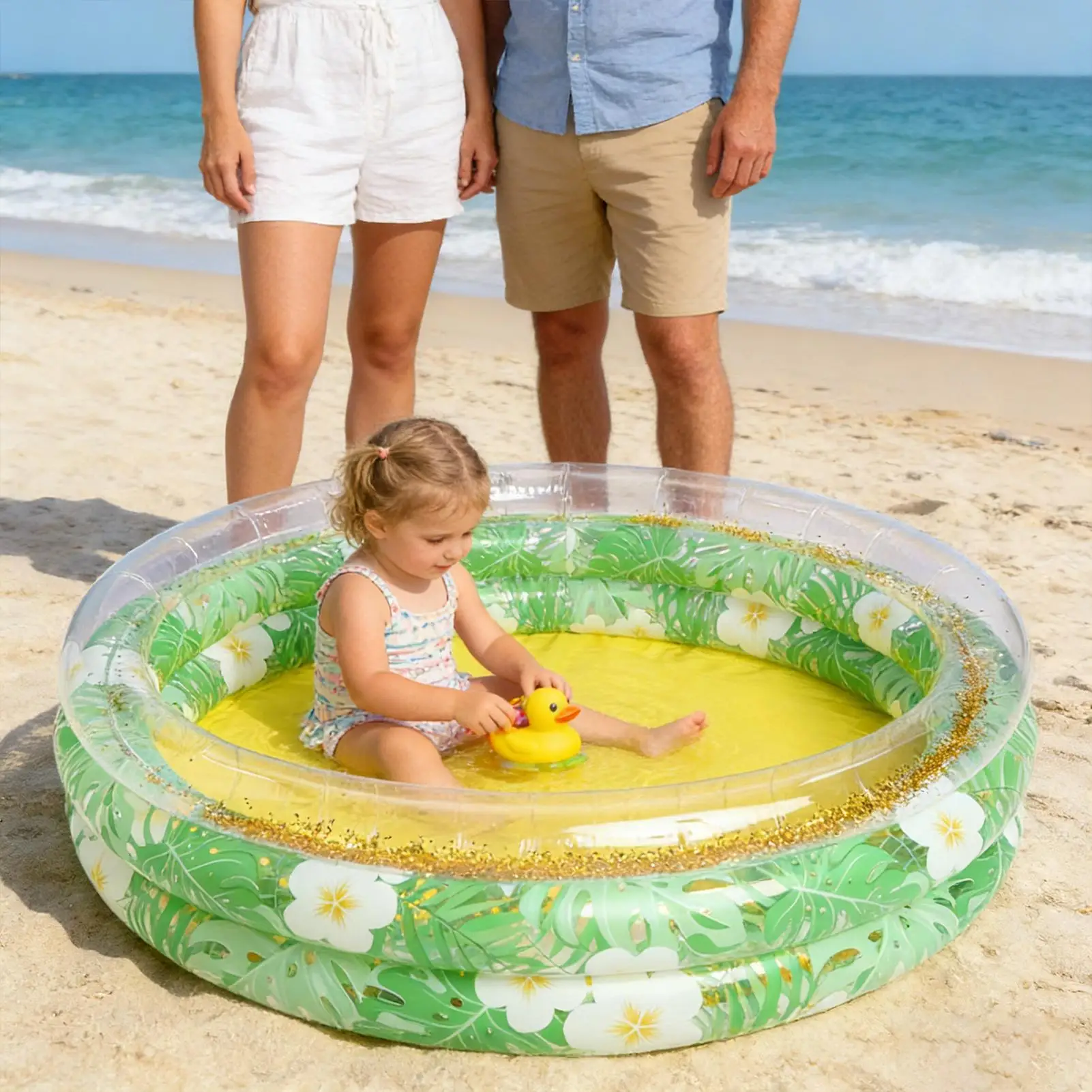 

Надувной круглый бассейн из ПВХ для игр в воде, детский бассейн для мальчиков и девочек, для улицы, сада, двора