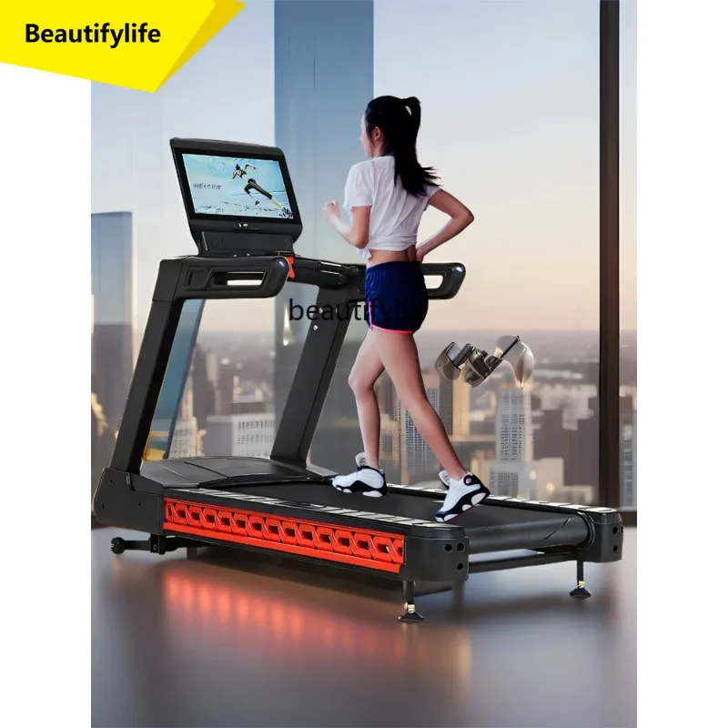 

A49 Commercial treadmill gym Large silent multi-function intelligent shock-absorbing treadmill
