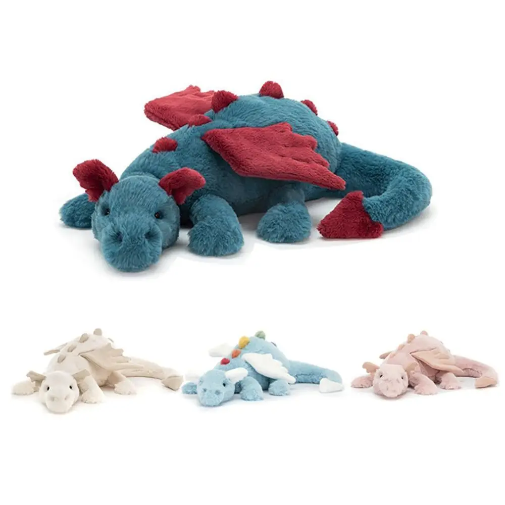 

Comfortable 50cm Flying Dragon Doll Plush/PP Cotton With Flying Wings Dinosaur Plush Toys Flying Dragon Sleep Pillow Kids Toys