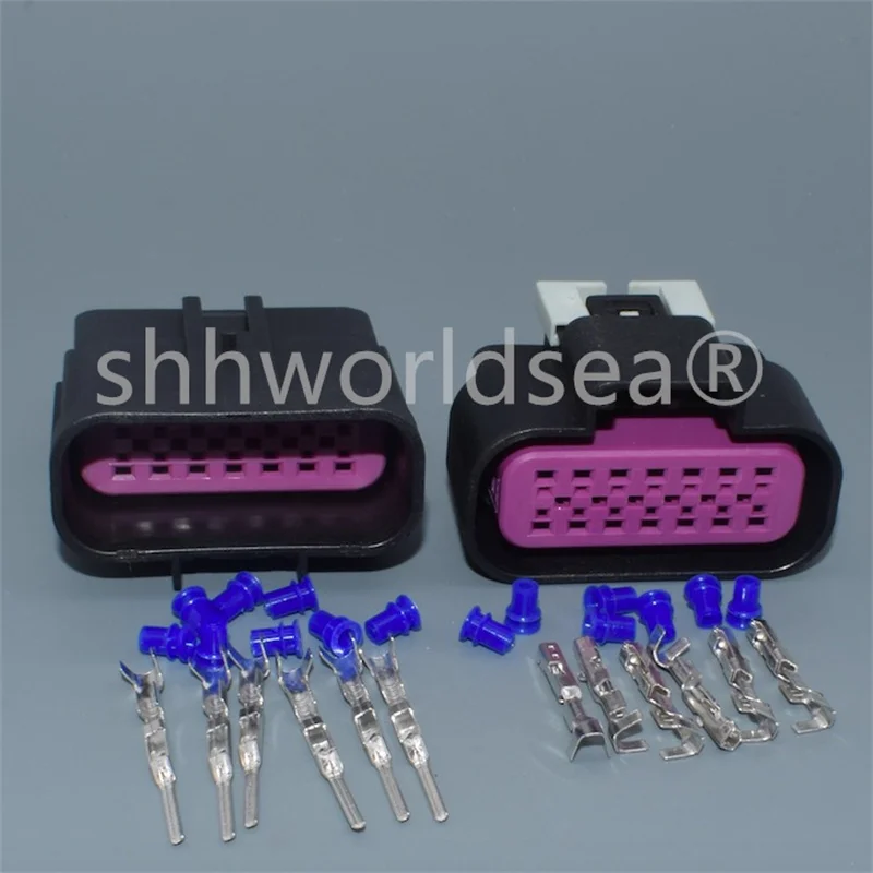 1Sets 14 Pin  Car Wire Electrical Connector Automotive Housing Plug Female Male 15326856 15326861 Sealed Waterproof Auto