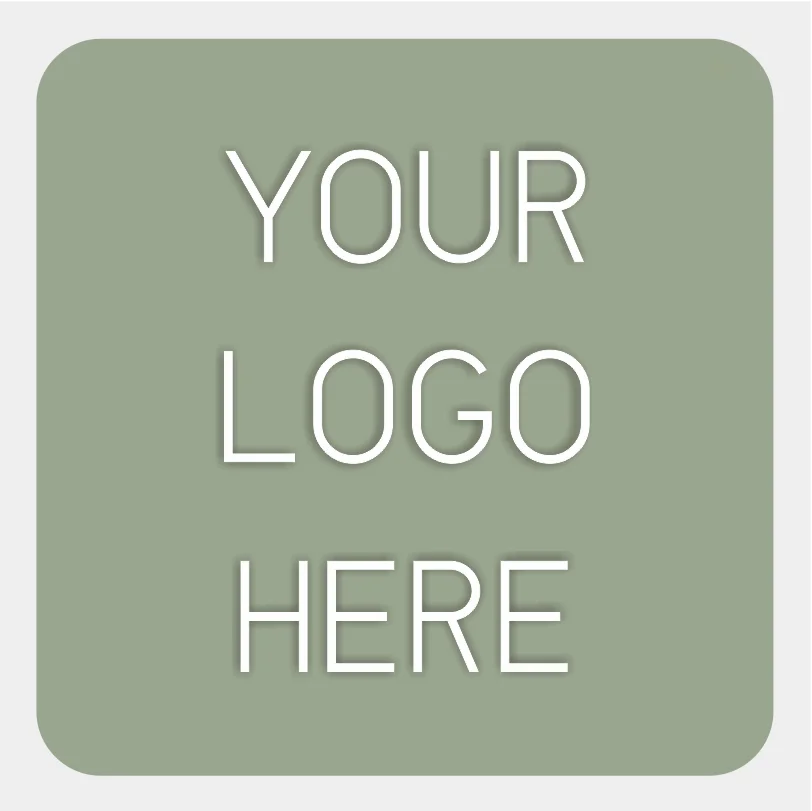 

100Pcs/Lot Custom Personalised Square Business Logo Personalised Sticker Business Labels Postage Labels Order stickers