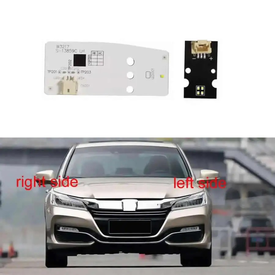 

Для Honda Accord 2016-2017 9.5 поколения: модуль светодиодных ДХО (дневных ходовых огней) для фар высокой комплектации