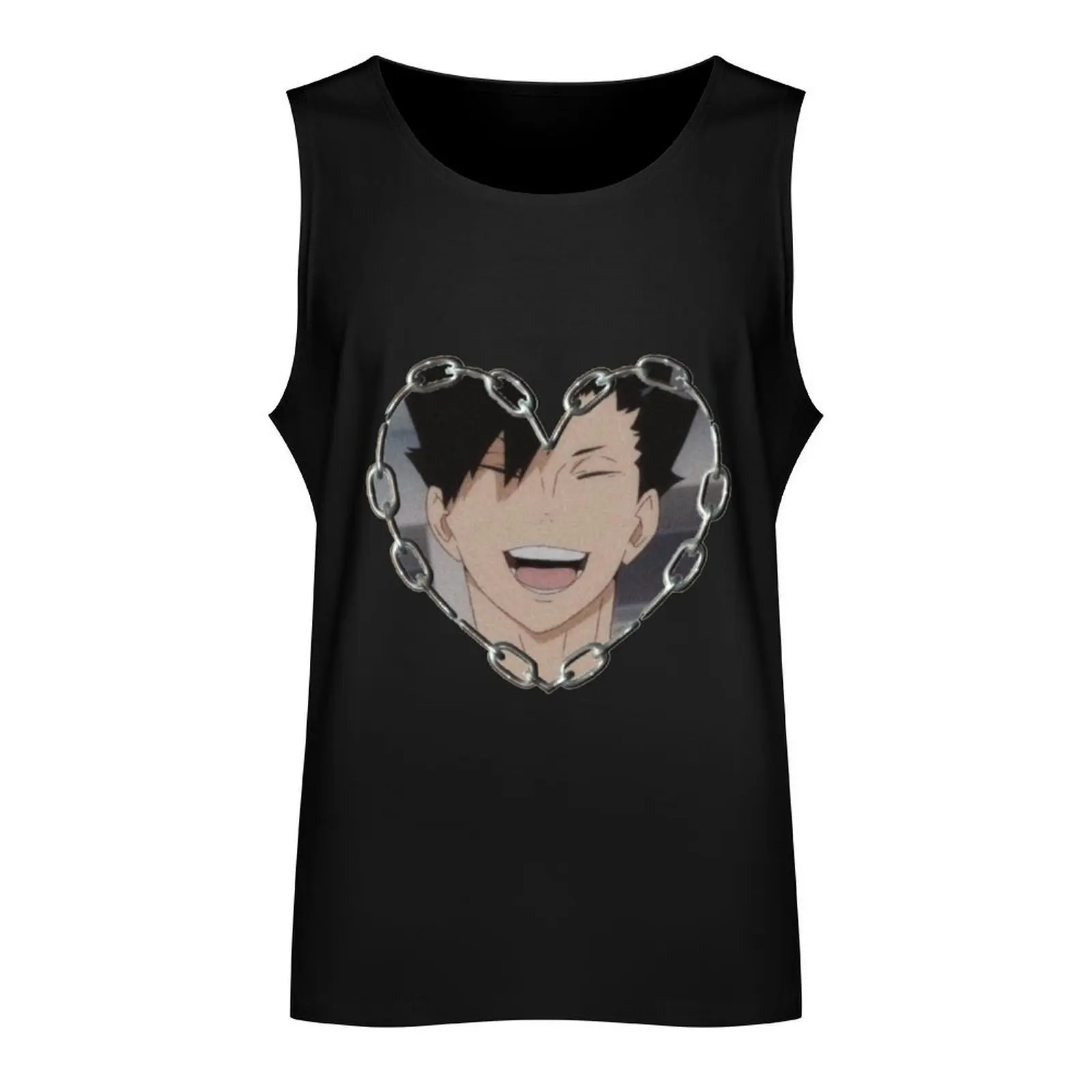 Kuroo Sticker Tank Top quick-drying t-shirt plain t-shirt mens designer clothes