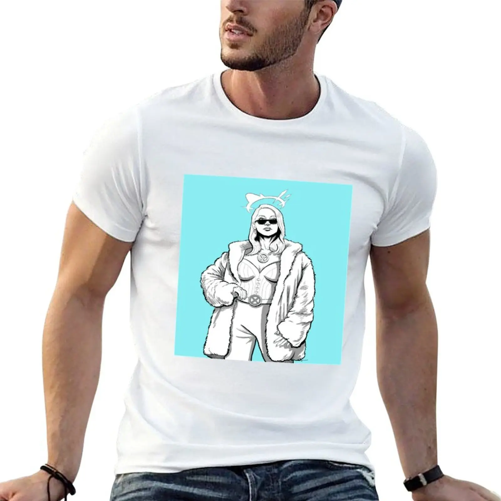 Emma Frost is 100% That Mutant T-Shirt summer tops cheap stuff black t-shirts for men