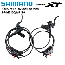 Shimano DEORE SLX M7120 M7100 Brake Pistons Hydraulic Disc Brake For MTB Pads Bike Accessories Resin/Resin lec/Metal lec Pads