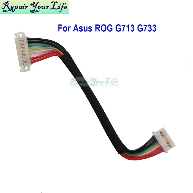 Gamer Notebook PC Battery Cable For ASUS ROG Strix SCAR 17 G733 G17 G713 G733PY G733Z G713QE G713I 7pin Connector 14011- 05150100